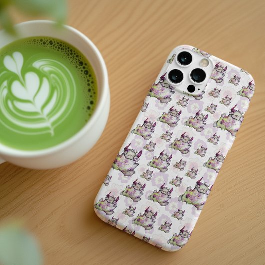 Coques Case-Mate iPhone Créature magique de monstre joyeux footing
