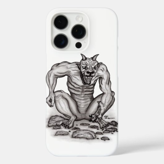 Coques Case-Mate iPhone Créature mixte - Troll, Golem et Diable (Verso)