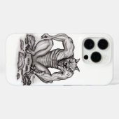 Coques Case-Mate iPhone Créature mixte - Troll, Golem et Diable (Verso (horizontal))