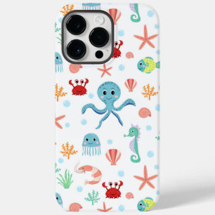 Coque Pour Pour iPhone 14 Pro Max Créatures de mer sous-marines fantaisistes