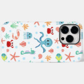 Coques Case-Mate iPhone Créatures de mer sous-marines fantaisistes (Verso (horizontal))