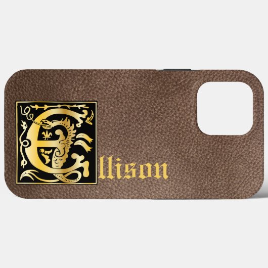 Coques Case-Mate iPhone Créatures mythiques du XVIe siècle Capitale décora (Verso (horizontal))