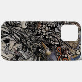 Coques Case-Mate iPhone Créatures sauvages et timides et monstrueuses (Verso (horizontal))