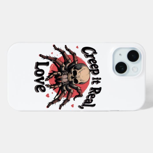 Coques Case-Mate iPhone Creep It Real, Love (Verso (horizontal))