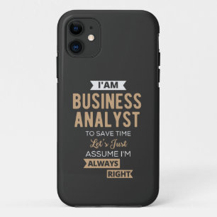Case-Mate iPhone Case créer un analyste d'entreprise pour gagner du temp