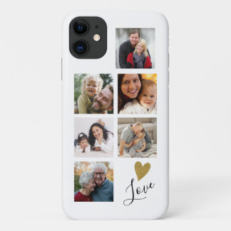 Case-Mate iPhone Case Créer votre propre famille Amour 6 Collage photo