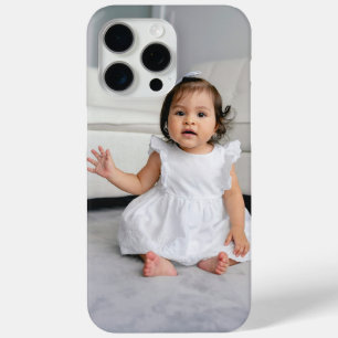 Coque iPhone 15 Pro Max Créez vos propres cadeaux photo pour enfants et bé