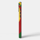 Coques Case-Mate iPhone Créez vos propres Jamaïcains rouges dorés verts (Verso / Gauche)