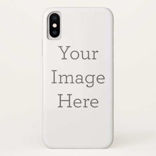 Coque téléphonique Case-Mate, iPhone X d'Apple, Barely There (Dos)