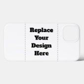 Coques Case-Mate iPhone Créez votre propre blanc  (Verso (horizontal))