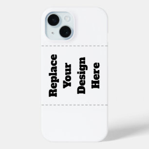 Coque Pour iPhone 15 Créez votre propre blanc