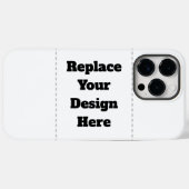 Coques Case-Mate iPhone Créez votre propre blanc (Verso (horizontal))