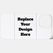Coques Case-Mate iPhone Créez votre propre blanc (Verso (horizontal))