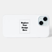 Coques Case-Mate iPhone Créez votre propre blanc (Verso (horizontal))