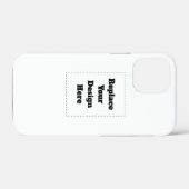 Coques Case-Mate iPhone Créez votre propre blanc (Verso (horizontal))