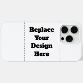 Coques Case-Mate iPhone Créez votre propre blanc (Verso (horizontal))