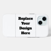 Coques Case-Mate iPhone Créez Votre Propre blanc (Verso (horizontal))
