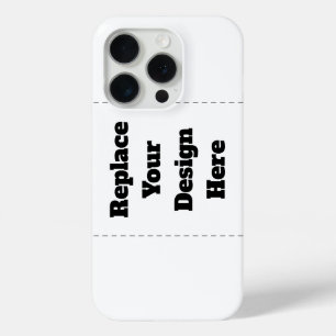 Coque iPhone 15 Pro Créez votre propre blanc