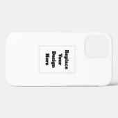 Coques Case-Mate iPhone Créez votre propre blanc (Verso (horizontal))