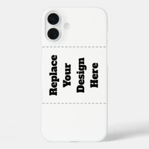 Coques iPhone 16 Plus Créez votre propre blanc
