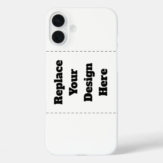 Coques Case-Mate iPhone Créez votre propre blanc  (Verso)