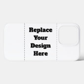 Coques Case-Mate iPhone Créez Votre Propre blanc (Verso (horizontal))