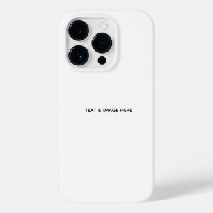 Coque Pour iPhone 14 Pro Créez votre propre blanc