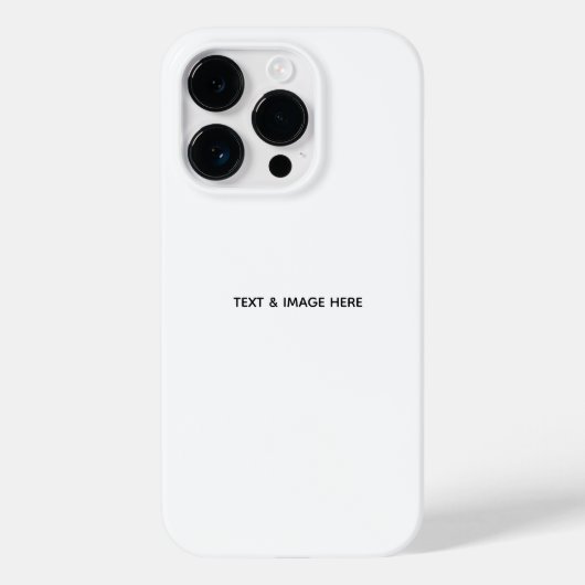 Coques Case-Mate iPhone Créez votre propre blanc (Verso)