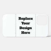 Coques Case-Mate iPhone Créez votre propre blanc  (Verso (horizontal))
