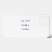 Coques Case-Mate iPhone Créez votre propre blanc (Verso (horizontal))