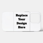 Coques Case-Mate iPhone Créez votre propre blanc (Verso (horizontal))