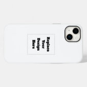 Coques Case-Mate iPhone Créez votre propre blanc  (Verso (horizontal))