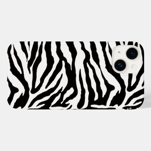 Coques Case-Mate iPhone Créez votre propre blanc moderne (Verso (horizontal))
