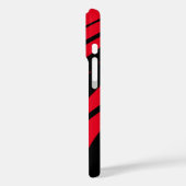 Coques Case-Mate iPhone Créez Votre Propre Cool Rouge Et Noir (Verso / Gauche)