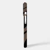 Coques Case-Mate iPhone Créez Votre Propre Design Moderne Brown Et Noir (Verso / Gauche)