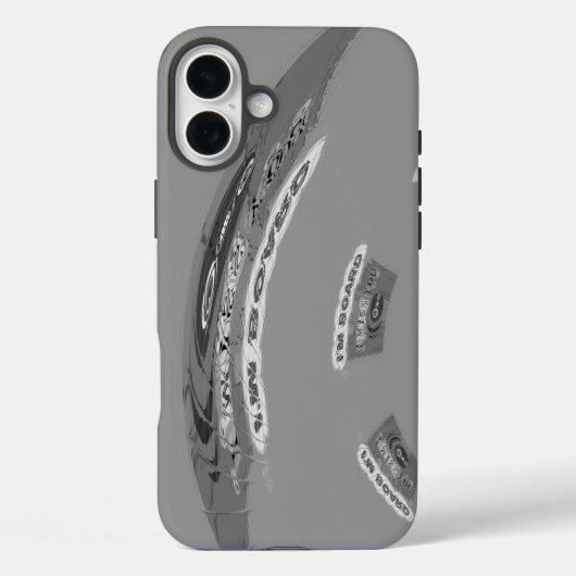 Coques Case-Mate iPhone Créez votre propre Funny Bored (Verso)