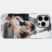 Coques Case-Mate iPhone Créez votre propre Mariage photo Amour romantique (Verso (horizontal))