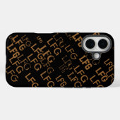 Coques Case-Mate iPhone créez votre propre motif de initiales (Verso (horizontal))