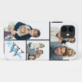 Coques Case-Mate iPhone Créez votre propre nom simple du collage w/Custom (Dos (Horizontal))