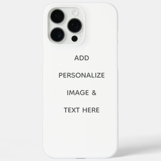 Coques Case-Mate iPhone Créez Votre Propre Personnalisation (Verso)