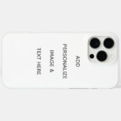 Coques Case-Mate iPhone Créez Votre Propre Personnalisation (Verso (horizontal))