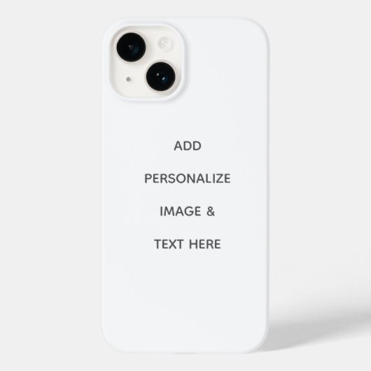 Coques Case-Mate iPhone Créez Votre Propre Personnalisation (Verso)