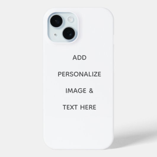 Coques Case-Mate iPhone Créez Votre Propre Personnalisation (Verso)