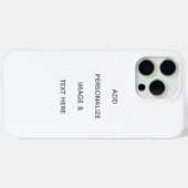 Coques Case-Mate iPhone Créez Votre Propre Personnalisation (Verso (horizontal))