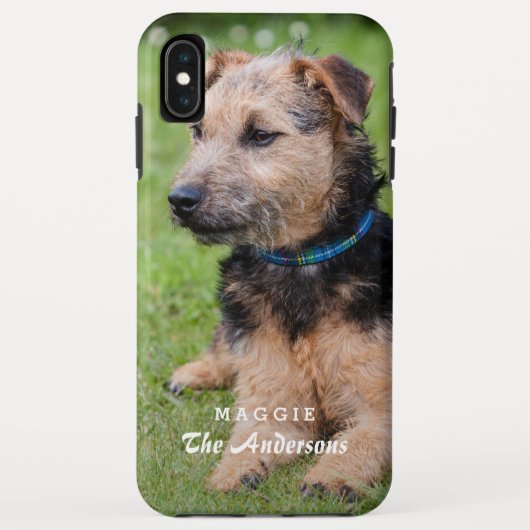 Coques Case-Mate iPhone Créez votre propre photo d'animal familier avec le (Dos)