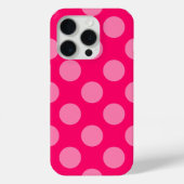 Coques Case-Mate iPhone Créez Votre Propre Point Polka Monochromatique (Verso)