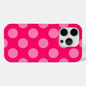 Coques Case-Mate iPhone Créez Votre Propre Point Polka Monochromatique (Verso (horizontal))