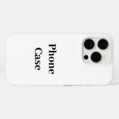Coques Case-Mate iPhone Créez Votre Propre Promotion de Marque Simple (Verso (horizontal))