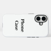 Coques Case-Mate iPhone Créez Votre Propre Promotion de Marque Simple (Verso (horizontal))