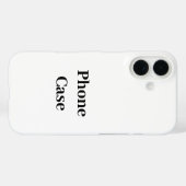 Coques Case-Mate iPhone Créez Votre Propre Promotion de Marque Simple (Verso (horizontal))